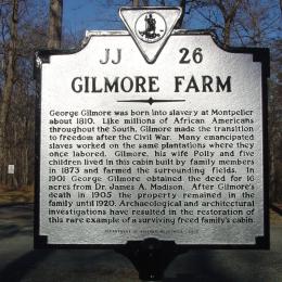 Gilmore Farm Historical Highway Marker